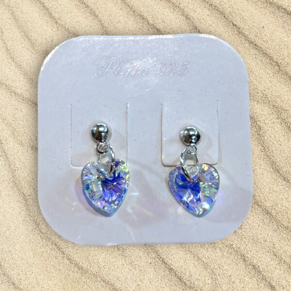 Aros Plata Cristal Swarovski