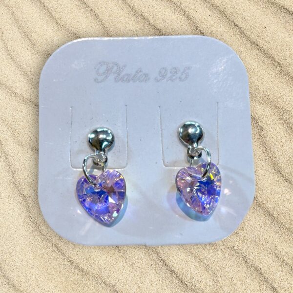 Aros Plata Cristal Swarovski