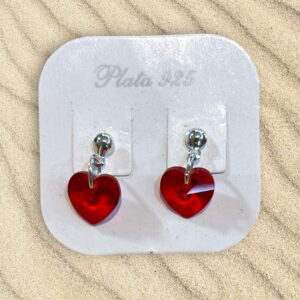 Aros Plata Cristal Swarovski